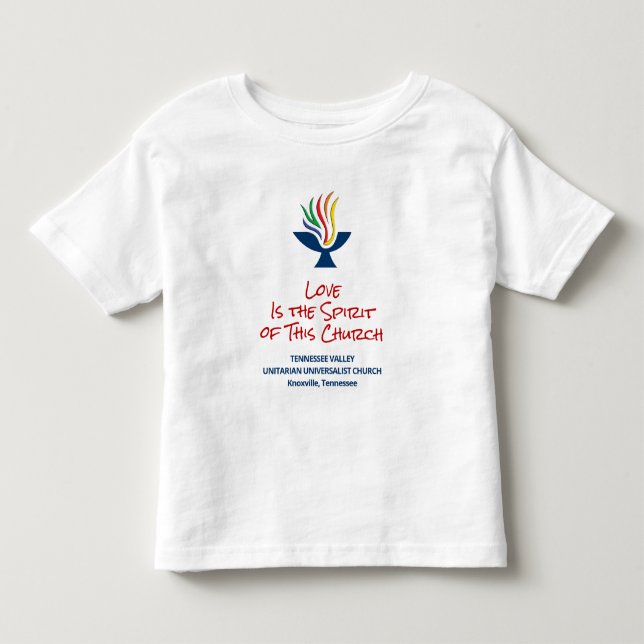 Kärlek är andan - TVUC T Shirt (Framsida)