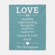 Kärlek är ... användarnamn och filtar för färg