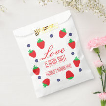 Kärlek är Bär Sött Frukt Bröllopsdusch