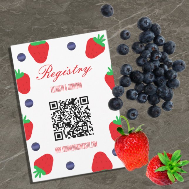 Kärlek är Berry Sweet Fruit Möhippa Tilläggskort (Skapare uppladdad)