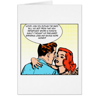 Kärlek är blind hälsningskort