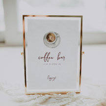 Kärlek är Brewing Coffee Pub Sign