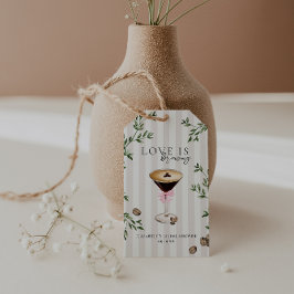 Kärlek är Brewing | Espresso Martini Möhippa Presentetikett