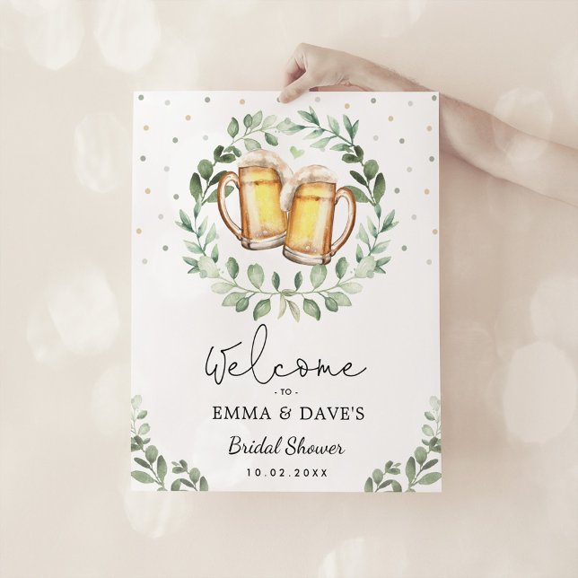 Kärlek är Brewing Öl Cheers Möhippa Välkommen Poster (Skapare uppladdad)