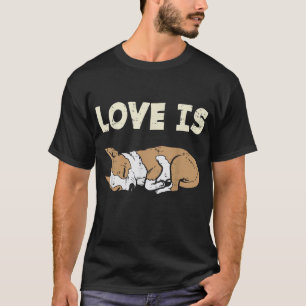 Kärlek är Chihuahua Chiwawa Animal Pet Hund älskar T Shirt