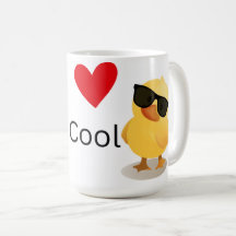 Kärlek är cool kaffemug