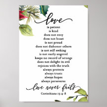 Kärlek är Corinthians Scripture Verse Couples