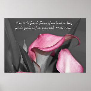 Kärlek är den bräckliga blomman... Poster