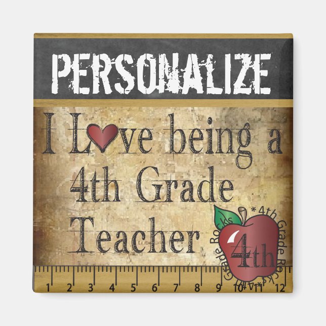 Kärlek är den fjärde Klass-läraren Magnet (Framsidan)