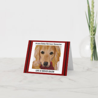 Kärlek är den guld- för evigt kort