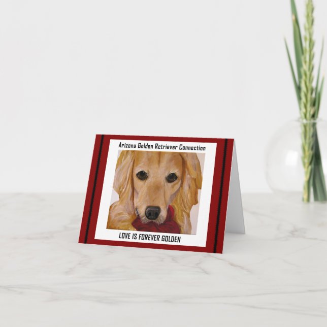 Kärlek är den guld- för evigt kort (Framsida)