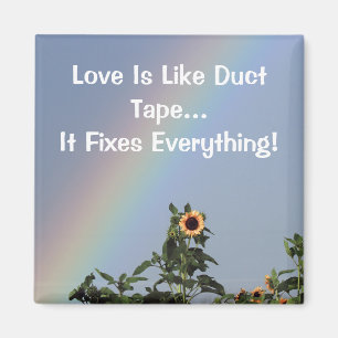 Kärlek är den lika kanalen tejpar magnet
