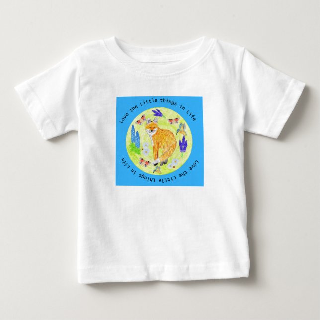Kärlek är den lilla saken i livet t shirt (Framsida)