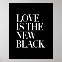 KÄRLEK ÄR DEN NYA BLACK
