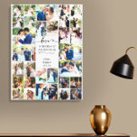 Kärlek är den Underbarare fotoVisningen Äventyr Br Canvastryck<br><div class="desc">Fotokollage canvas från bröllop som är skriven med "Kärlek är det Underbarare Äventyr" och vidare personlig med briden och groomen namn och bröllop. Fotokollage-mallen visningar automatiskt bröllop bilder i lodräts vågrät- och kvadratformat. Designen visas i svartvitt - om du vill ändra färgen på bakgrunden och/eller texten kan du göra det...</div>