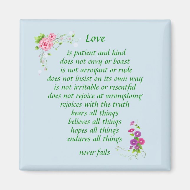 Kärlek är den Underbarare - Magnet (Framsidan)