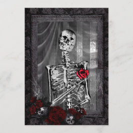 Kärlek är den yttre gotiska Bröllop Inbjudningar