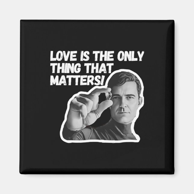 Kärlek är det enda Sak som är fastare Magnet (Framsidan)