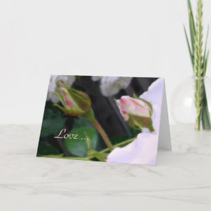 Kärlek är… det romantiska valentinkortet helgkort