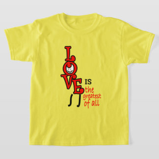 Kärlek är det Underbarare av alla barn som är på v T Shirt
