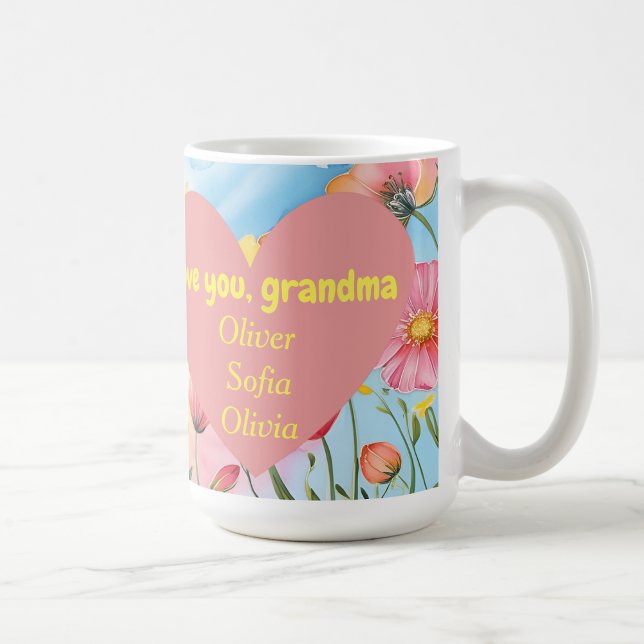 kärlek är ditt farma-rosa-hjärta kaffemugg (Skapare uppladdad)
