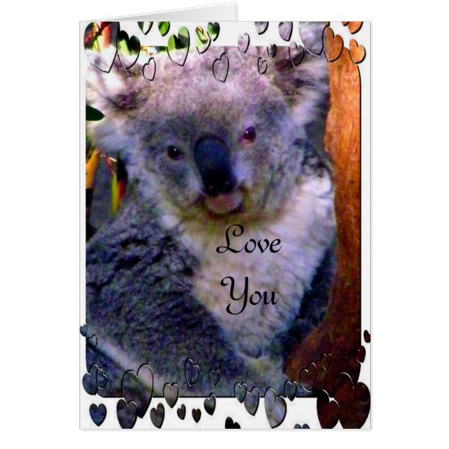 Kärlek är du_ hälsningskort (Framsidan)