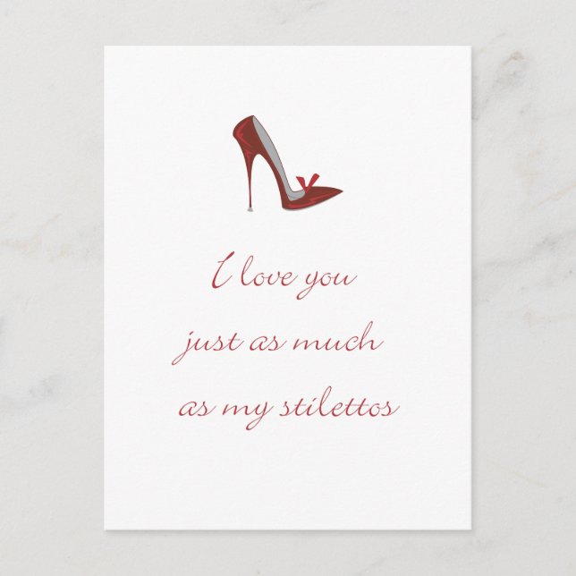 Kärlek är du lika mycket vykort (Framsida)