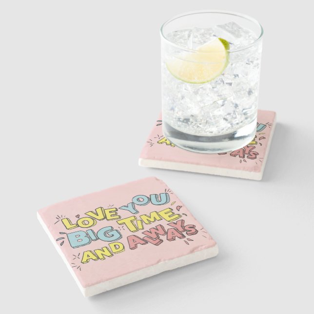 Kärlek är du stor tid och Underlägg alltid. (Sidan)