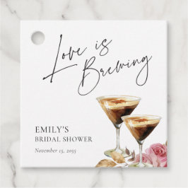 Kärlek är Eleganten Brewing Möhippa Gåvor Etiketter