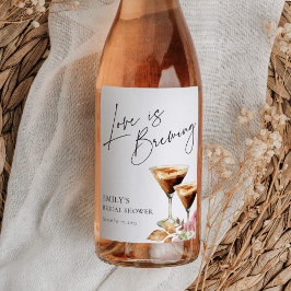 Kärlek är Eleganten Brewing Möhippa Vinflaska Etikett