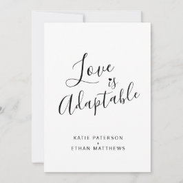 Kärlek är en anpassningsbar förändring till direkt meddelande