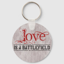 KÄRLEK ÄR EN BATTLEFIELD NYCKELRING