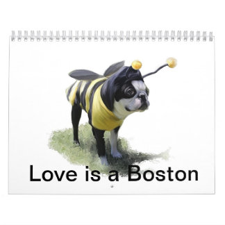 Kärlek är en Boston Kalender