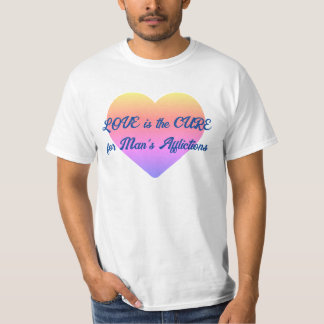 Kärlek är en kyrka för alla mänskliga angelägenhet t shirt