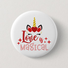 Kärlek är en magisk förening knapp