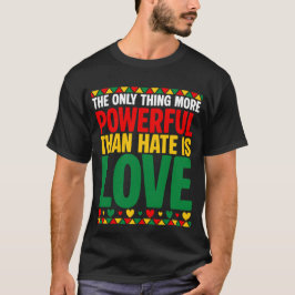 Kärlek är en mäktigare t-shirt