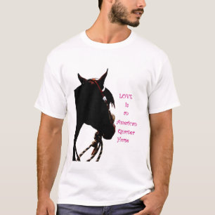 Kärlek är en skjorta för QH T T-shirt