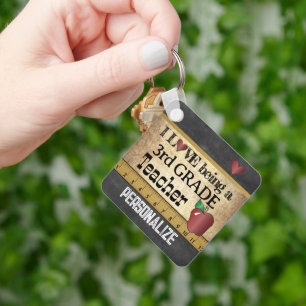 Kärlek är en tredje Klass-lärare Nyckelring