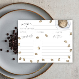 Kärlek är ett recept på möhippa av kaffe