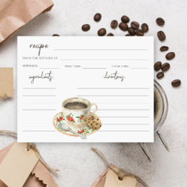 Kärlek är ett recept på möhippa av kaffe