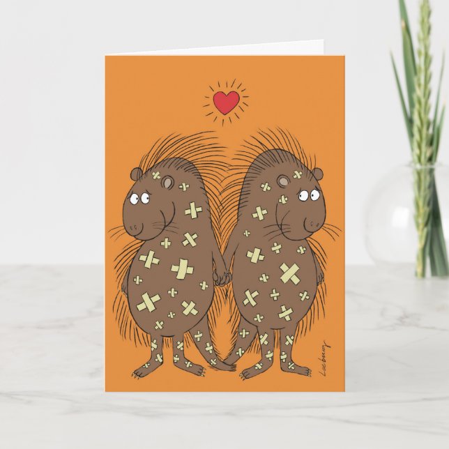 Kärlek är ett stort antal utspridda Sak Helgkort (Framsida)