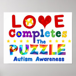 Kärlek är färdigt med pusslet poster