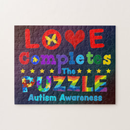 Kärlek är färdigt med pusslet pussel