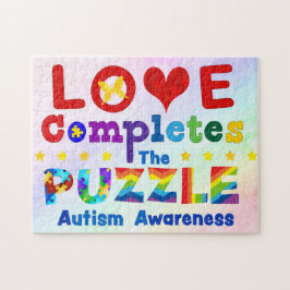 Kärlek är färdigt med pusslet pussel