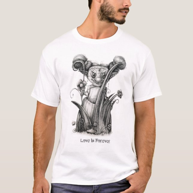 Kärlek är för evigt t shirt (Framsida)