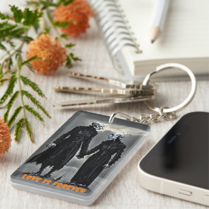 Kärlek är Forever Halloween Keychain