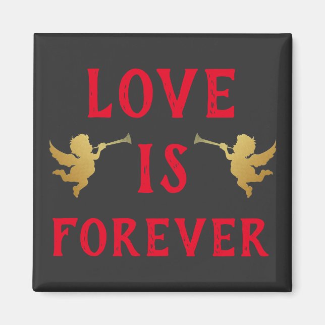 Kärlek är Forever Magnet (Framsidan)