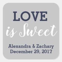 Kärlek är Förlovningen vid Söta flottan blå Silver