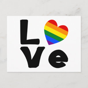 Kärlek är gay vykort