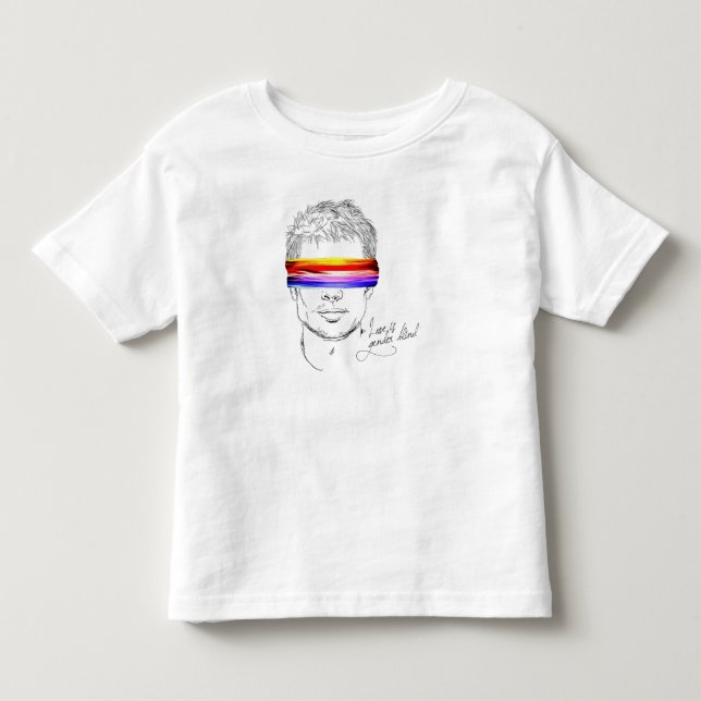Kärlek är genderblinden t shirt (Framsida)